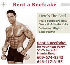 New York City Bachelorette party ideas with Beefcake male striptease shows.